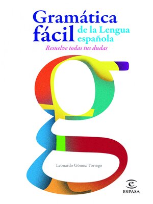 cover image of Gramática fácil de la lengua española